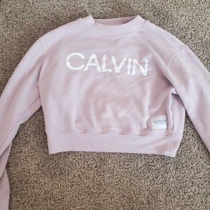 Calvin Klein cropped crew neck